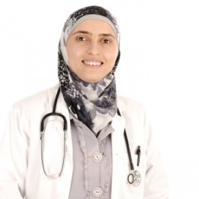 Dona doctor en un complex de Sharm El Sheikh Egipte