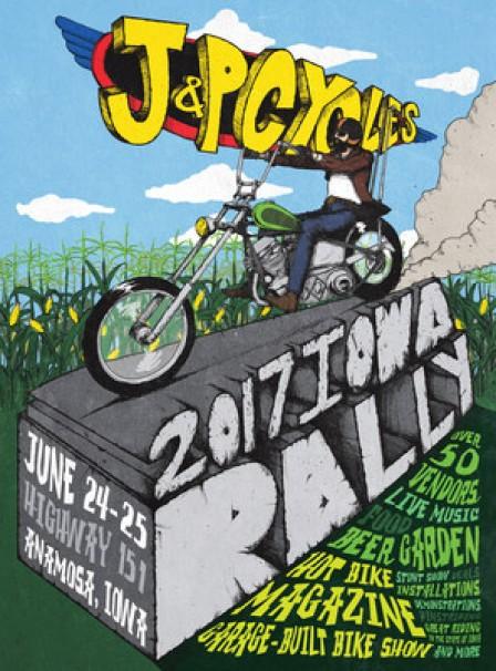 J&P Cycles Iowa Rally: Bigger, Bolder and Host to 2017 National Garage Build-Off Competition