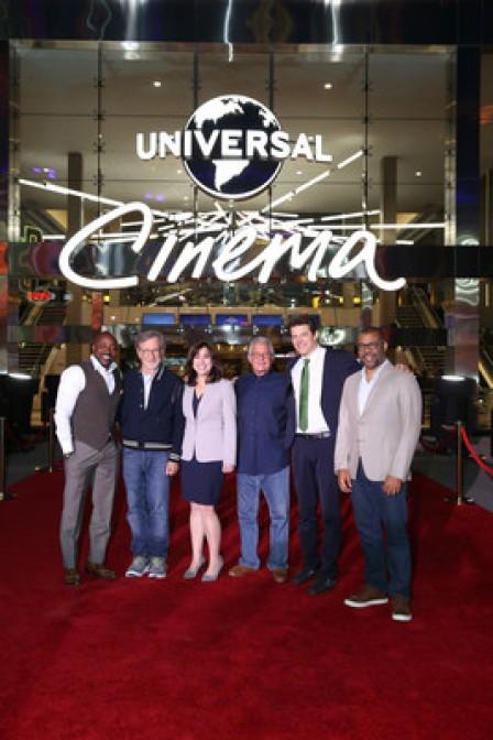 Ron Meyer, Vice Chairman, NBCUniversal, and Acclaimed Filmmaker Steven Spielberg, along with Jordan Peele, Will Packer and Jason Blum, Help Universal CityWalk Inaugurate its All-New State-of-the-Art Universal Cinema