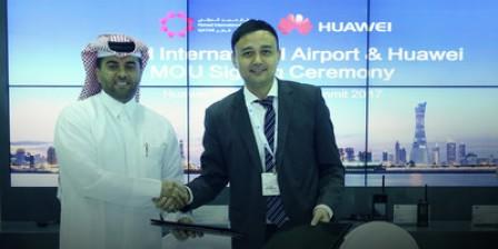 A Huawei e o Aeroporto Internacional Hamad formam uma parceria estratégica de co-inovação