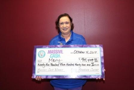 Mary From Clovis Wins Massive Cash Jackpot At Table Mountain Casino