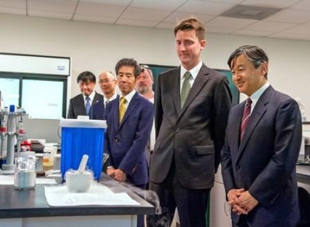 Naruhito, The Crown Prince of Japan, Visits Fairchild Garden to View its One-of-a-Kind Butterfly Garden, Cutting Edge Botany Laboratories and Experiments Involving Edible Space Plants