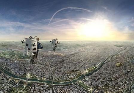 FlyView Takes begleitet Sie auf einem Flug über Paris bei einer einmaligen Virtual-Reality-Attraktion