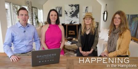 Saunders & Associates Announces Happening in the Hamptons Website