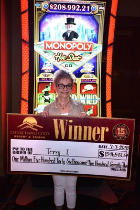 Tulare Resident Hits $1.5 Million jackpot at Chukchansi Gold Resort & Casino