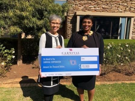 Carnival Corporation Donates $10,000 to Oprah Winfrey Leadership Academy Foundation