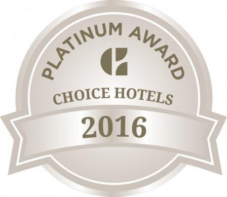 2016 Platinum Hospitality Awards List Released by Choice Hotels