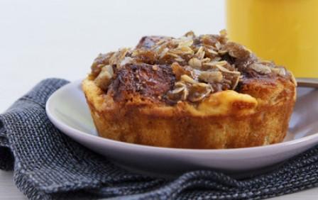 Bread Pudding for Breakfast: Chobani® Recipe Lands on United Airlines' Fall Menu