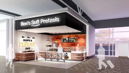 Ben's Soft Pretzels Announces Airport Locations