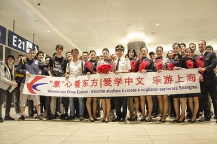 China Eastern Airlines startet auf der Strecke Shanghai-Rom neuen A350-900-Service