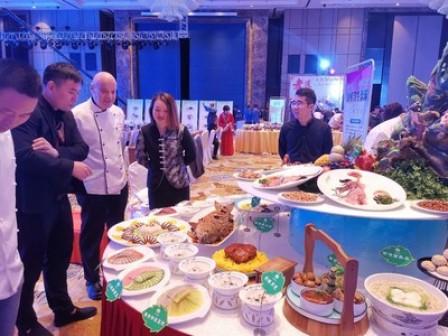 Xi'an : sa nourriture rayonne au Festival de l'artisanat alimentaire chinois 2019, à Xi'an, Shannxi, en Chine