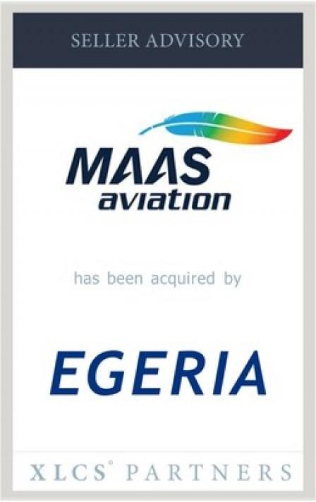 XLCS Partners berät MAAS Aviation beim Verkauf an Egeria