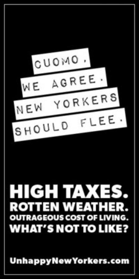 Tax Weary New Yorkers are 