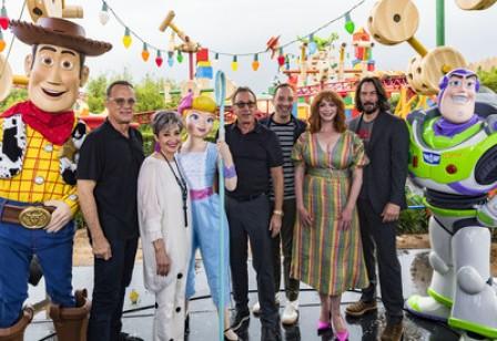 'Toy Story 4' Stars Tom Hanks, Tim Allen Share Thoughts on Toy Story Land as It Celebrates First Anniversary at Disney's Hollywood Studios