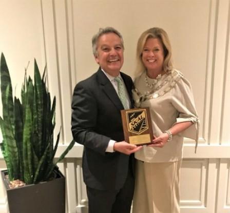 Boston Skal Club Member Receives Skal USA's Bill Sweet Award