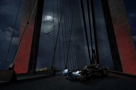 Von der Leinwand auf die Straße: Batmobil überquert neue Bosporus-Brücke