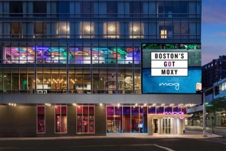 Moxy Boston Downtown Opens In The Heart Of Boston's Theater District As The Neighborhood's Hottest Ticket In Town