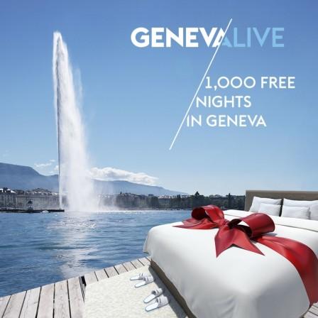 ¡El gran obsequio de Ginebra de 1000 noches gratis!