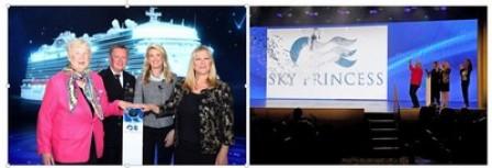 Princess Cruises Celebrates the Women of NASA at Dedication Ceremony Naming New Sky Princess