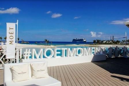 Moët & Chandon Sets Sail With Norwegian Cruise Line To Debut A New Luxury Bar Experience On Great Stirrup Cay, Bahamas