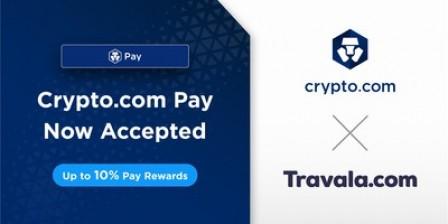 Crypto.com and Travala.com Partner to Drive Cryptocurrency Mass Adoption