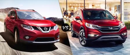 2016 Nissan Rogue takes aim at competing 2016 Honda CR-V at Phoenix-area dealership