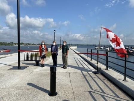 Parks Canada announces the inauguration of the Chambly Jetty