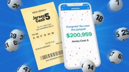 Middlesex County Man Wins $200,000 Jersey Cash 5 Jackpot Using Lottery App