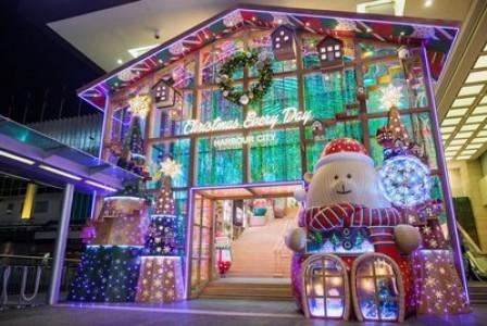 Harbour City, à Hong Kong, présente des décorations et des activités virtuelles dans le cadre de « Christmas Every Day »