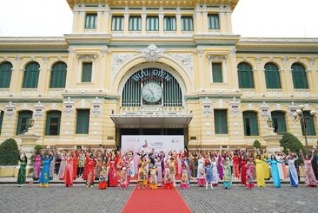 The 7th Ho Chi Minh City Ao Dai Festival launches the 