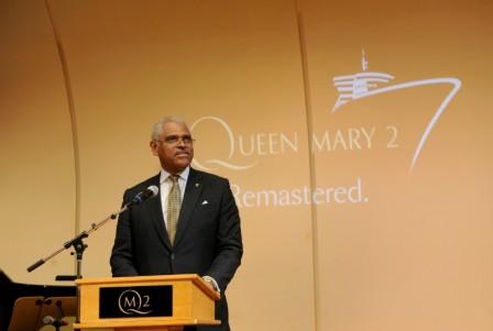 Cunard's Iconic Queen Mary 2 Makes U.S. Debut After Extensive Remastering