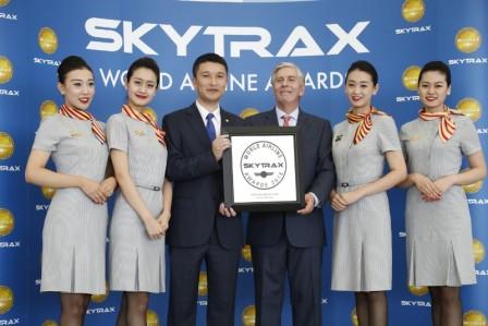 Hainan Airlines premiado con la Designación de Aerolínea Cinco Estrellas SKYTRAX por sexto año consecutivo