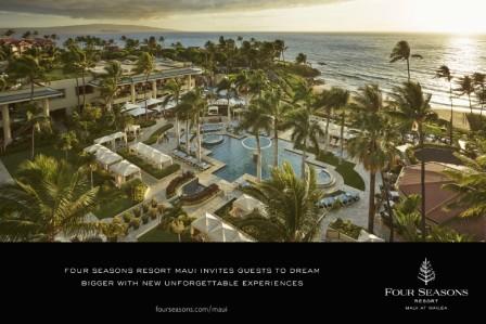 Four Seasons Resort Maui Invites Guests to Dream Bigger with Highly Customizable Unforgettable Experiences