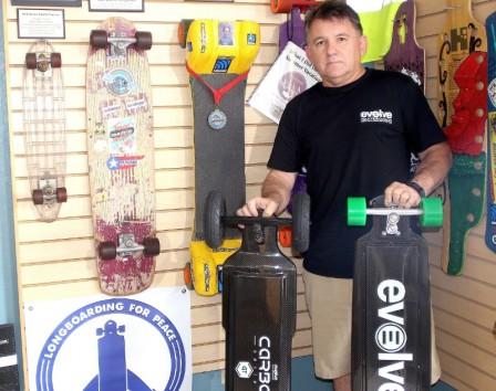 Morro Bay, CA Skateboard Museum Founder to Ride the First Electric Skateboard Across USA