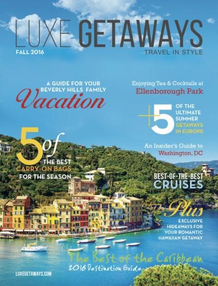 LuxeGetaways Magazine's Premier Issue Launches