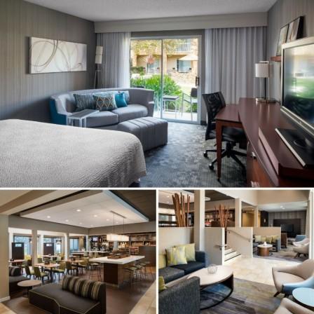 Courtyard San Mateo Foster City Debuts Sleek, New Renovations Throughout Hotel