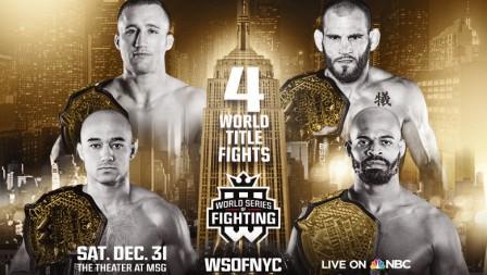 Countdown To The World Series Of Fighting New Year's Eve Extravaganza At The Theater At Madison Square Garden