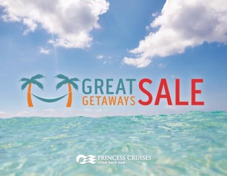 Princess Cruises Offers Exceptional Cruise Deals During Great Getaways Sale