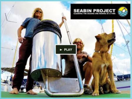 The Seabin Project, un cubo de basura automático para el mar.