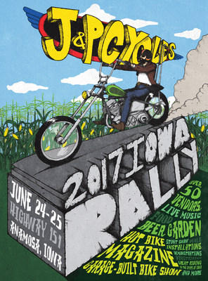 J&P Cycles Iowa Rally: Bigger, Bolder and Host to 2017 National Garage Build-Off Competition