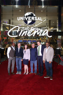 Ron Meyer, Vice Chairman, NBCUniversal, and Acclaimed Filmmaker Steven Spielberg, along with Jordan Peele, Will Packer and Jason Blum, Help Universal CityWalk Inaugurate its All-New State-of-the-Art Universal Cinema