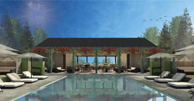 Meadowood Unveils Plans for Renovation of its Pool & Fitness Areas