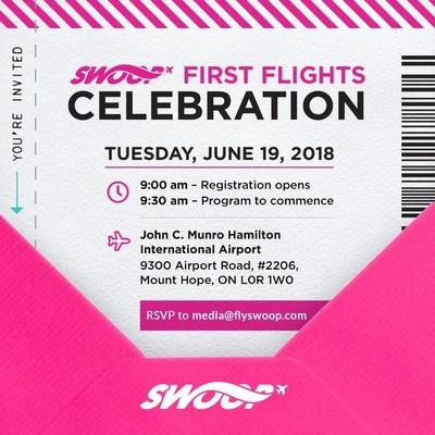 Media Advisory - Swoop to host Media for First Looks Show & Shine at Hamilton International Airport