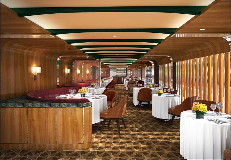 Seabourn's New Signature Restaurant, The Grill By Thomas Keller, Revealed Ahead Of May 2016 Debut