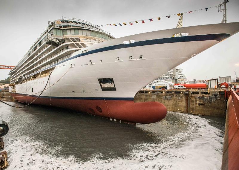 Viking Ocean Cruises Celebrates Float Out Of Third Ship