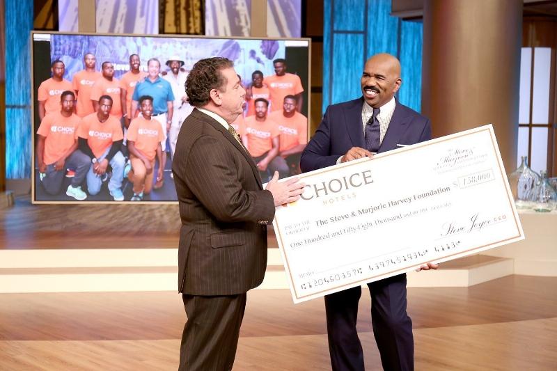 Choice Hotels and Its Loyalty Members Show Continued Support for the Steve Harvey Foundation