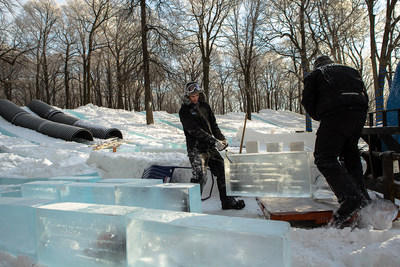 Fête des neiges de Montréal 2019 - The last stretch before activities begin