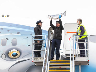 Alaska Air Cargo brings the season's first wild Copper River salmon to Seattle