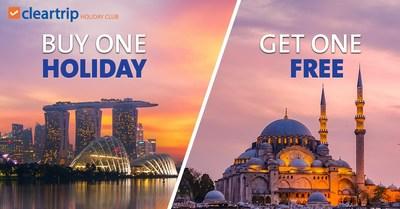 Cleartrip Holidays Launches With Buy a Holiday Get Your Next One Free