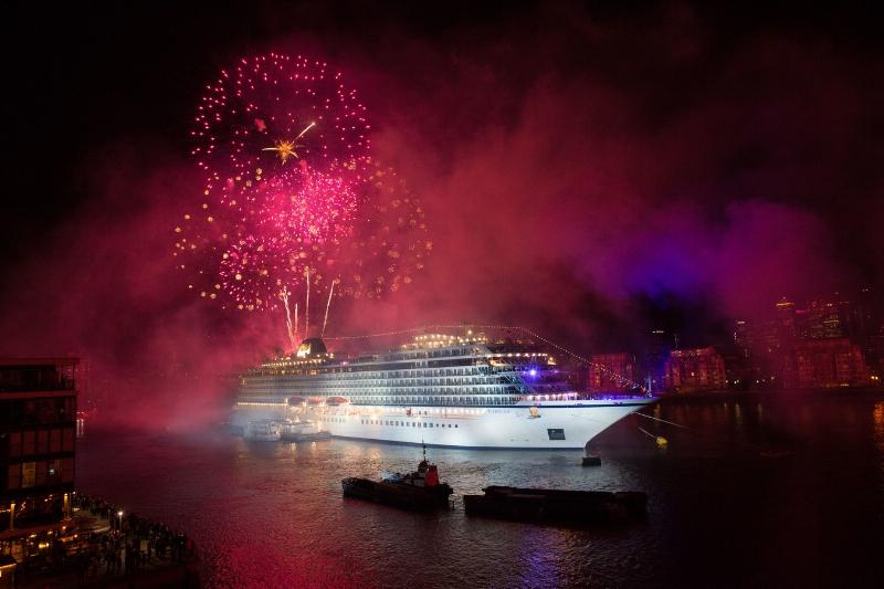 Viking Ocean Cruises Christens Second Ship In London